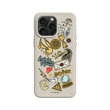 iPhone 15 Pro Max SolidX 貝殼灰 - 哈利波特 Harry Potter - Sticker - 霍格華茲校園生活