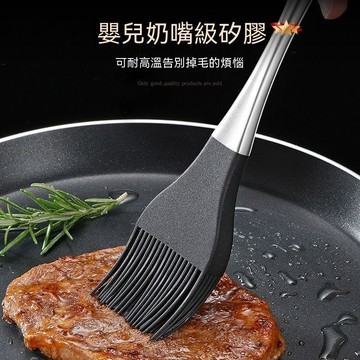耐高溫硅膠油刷家用食品級廚房烙餅食用烘焙煎餅燒烤刷子專用