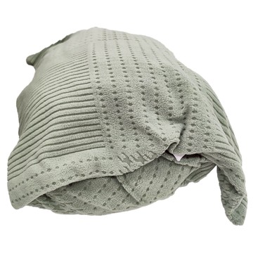 好物良品 輕奢格紋系列 防貓抓 高彈力立體提花沙發罩組  140~170cm  綠色  1組