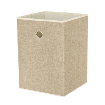 悅生活 百特兔寶--巧易收 棉麻直式/橫式收納盒 二入組(收納 居家)