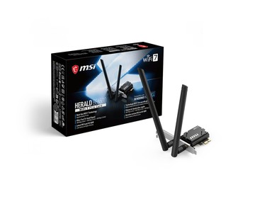MSI HERALD BE6500 WiFi 7 PCIe Card 無線網卡