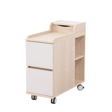 【MUNA家居】芮雅1尺邊几櫃/附插座和USB孔