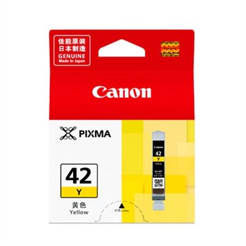CANON CLI-42Y 原廠黃色墨水匣