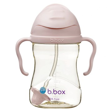 b.box 澳洲 升級版 防漏PPSU水杯  莫蘭迪粉  240ml  1個