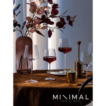 勃艮第紅酒杯高顏值高腳杯透明玻璃大號家用酒杯高檔個人玻璃杯