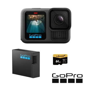 GoPro HERO13 Black 全方位運動攝影機 電量續航套組 公司貨