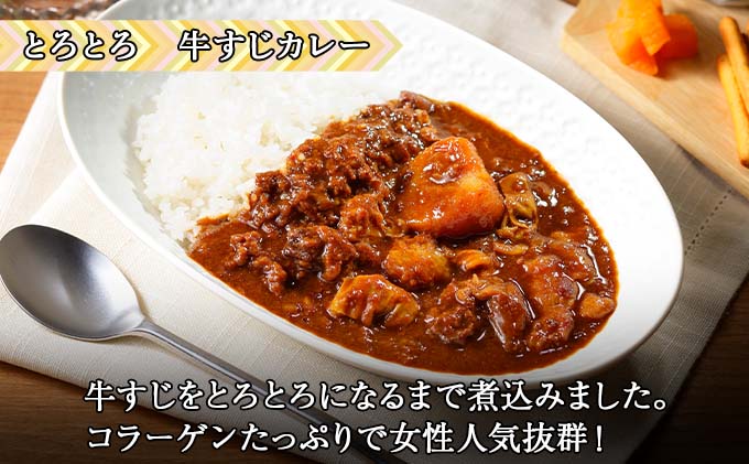 倶知安 牛すじカレー 北海道 5個 中辛 レトルト食品 加工品 牛すじ 野菜 じゃがいも お取り寄せ グルメ 倶知安町 保存食 スパイシー スパイス おかず