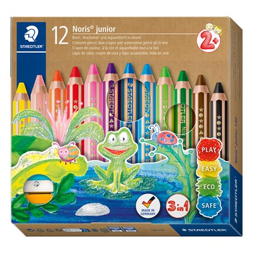 STAEDTLER 施德樓 Noris junior 140 3合1多功能筆 12色  1組
