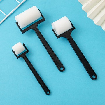 滾筒刷3入組 海綿印章 海綿刷 繪畫滾輪 彩繪用品 刷具 畫具 畫筆 拓印 彩繪 塗色工具 美術 美勞用品