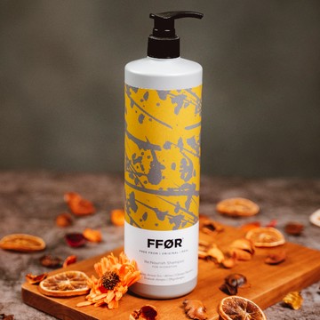 英國 FFOR 維根髮品 順天洗髮精 毛躁髮保濕洗髮精 1000ml