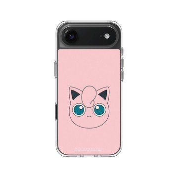 iPhone Air Clear Case（相機按鈕） 透明 - 寶可夢 Pokemon - 大臉系列-胖丁