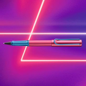 【雷雕刻字】LAMY 鋼珠筆 限量/AL star 2026  Rollerskte電光紅