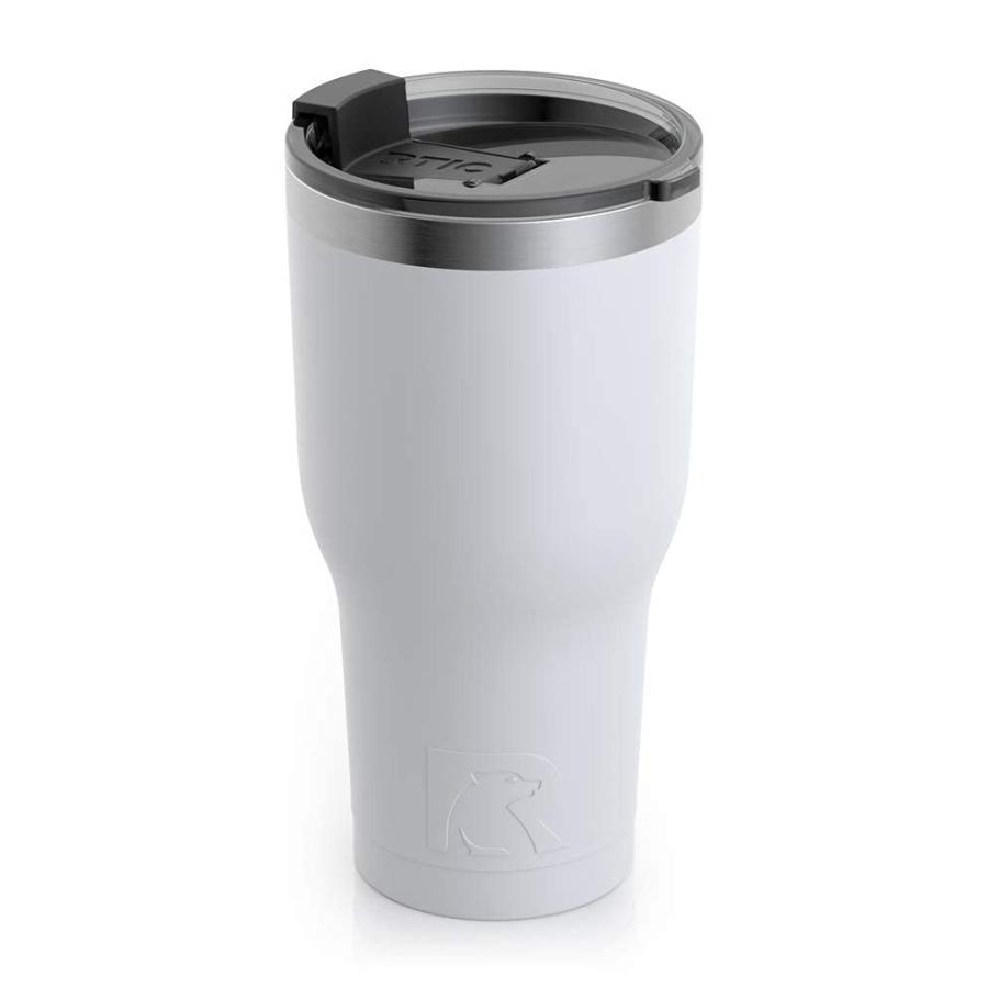 RTIC DOUBLE WALL VACUUM INSULATED TUMBLER, 30 OZ, WHITE