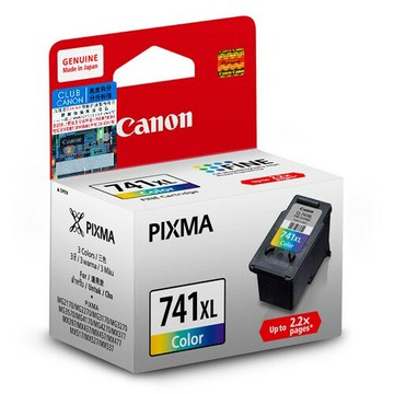 滿額現折180★Canon CL-741XL 彩色高容量墨水匣 適用 MG350 MG3670 MX477