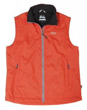 男保暖背心-磚紅