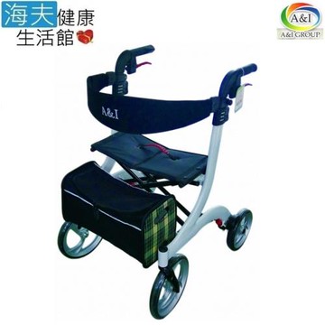 海夫健康生活館  康復 新型 耐用型剎車 冰雪奇緣 人字型 購物車 助步車