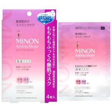 [Limited price] MINON amino Moist glutinous plump Tsuyahada mask