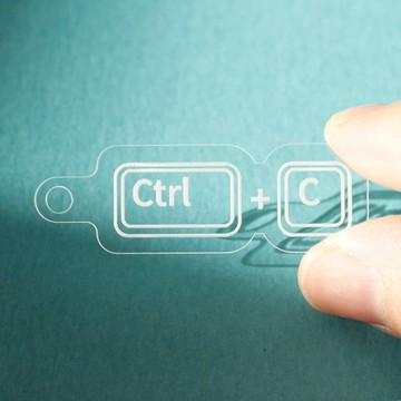 鍵盤好朋友/吊飾/壓克力鑰匙圈/配件