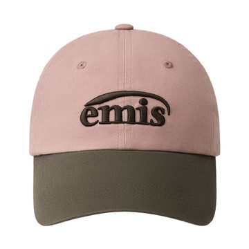 韓國 emis WASHED TWO TONE BALL CAP 雙色水洗配色棒球帽 粉紅色PINK