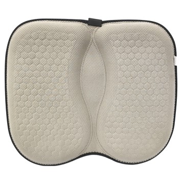 西格傢飾 蜂窩凝膠透氣涼感汽車坐墊 98%開孔率 可水洗  星光灰  1個