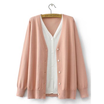 2023新款小眾設計感假兩件法式上衣大碼女裝200斤胖MM打底針織衫