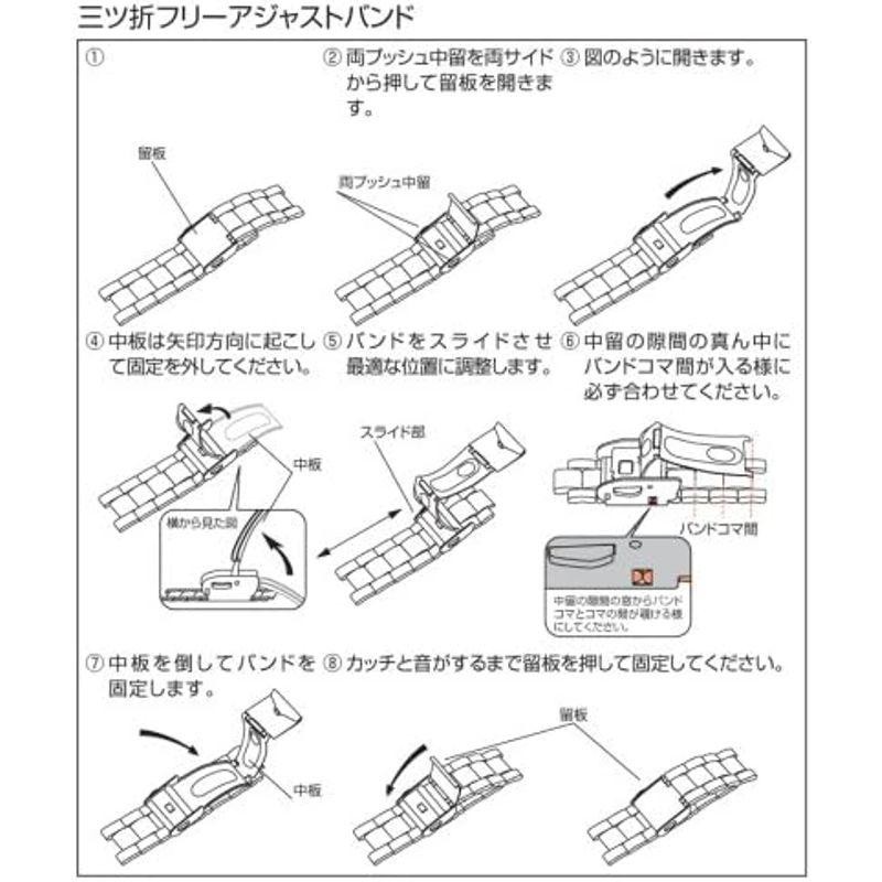 シチズン Q&Q 腕時計 デジタル 電波 ソーラー 防水 日付 メタルバンド