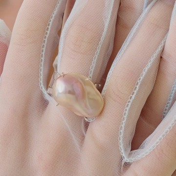 LESIS｜One Of Kind Pearl Ring 獨一無二寶藏珍珠戒指 - US#7