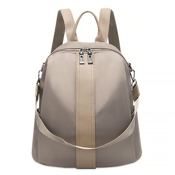 [lapagayo] 個性青春輕量尼龍後背包- PI-06317-79-質感棕