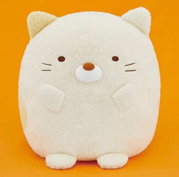 asdfkitty*特價 日本san-x角落生物 貓咪 絨毛娃娃/玩偶-45公分