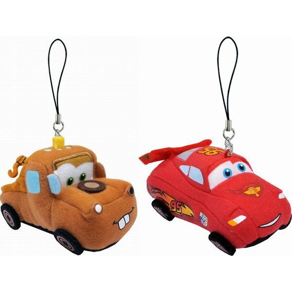 キーホルダー カーズ マックイーン&メーター ぬいぐるみ