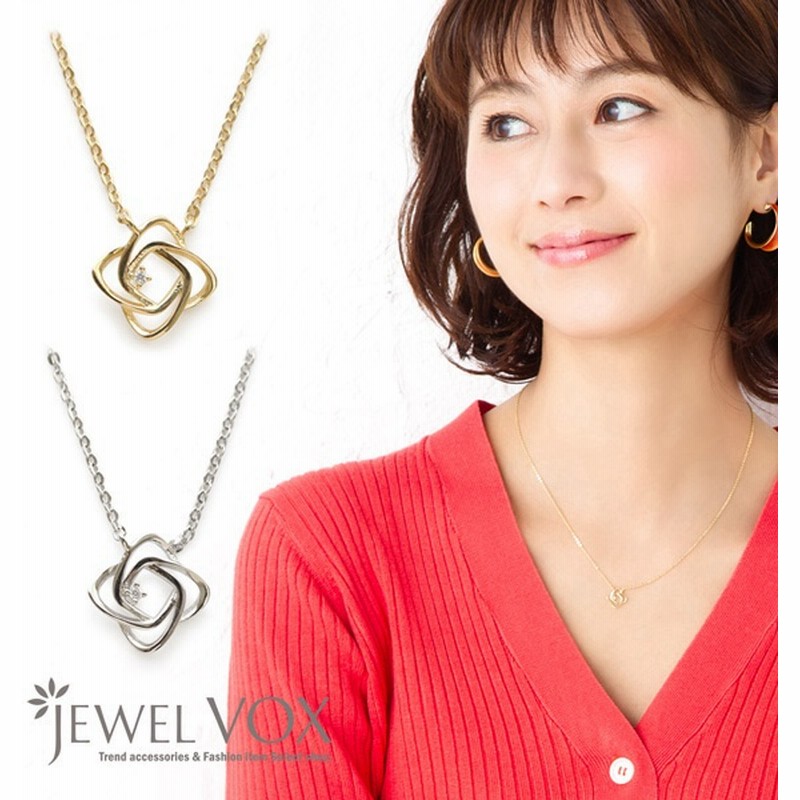 ネックレス ショートネックレス レディース 金属アレルギー フラワー型 華奢 チェーン ゴールド シルバー ニッケルフリー 安心 30代 40代 50代 ブランド ジュエルボ 通販 Lineポイント最大1 0 Get Lineショッピング