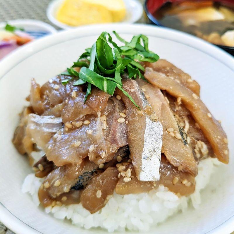 長崎松浦産天然あじ丼 80g(1人前)×5個 冷凍 海鮮丼 漬け丼 長崎産 国内加工 アジ 鰺