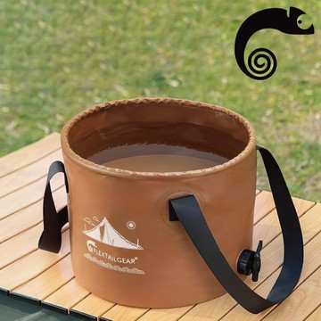 Flextail 手提折疊水桶【咖啡色/20L】COZY BUCKET