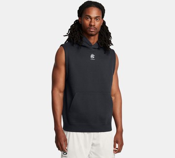 [UA]男 Curry Splash 無袖帽T-優惠商品