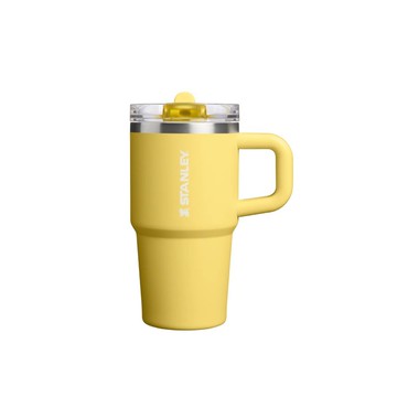 STANLEY 防漏吸管隨手杯 0.59L / 金盞黃