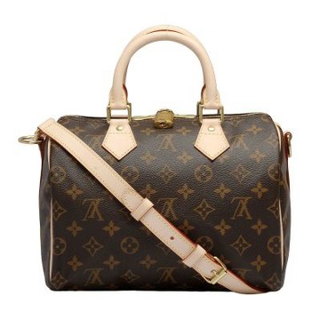 LV M46977 Speedy Bandoulière 25系列經典Monogram帆布手提/斜背波士頓包