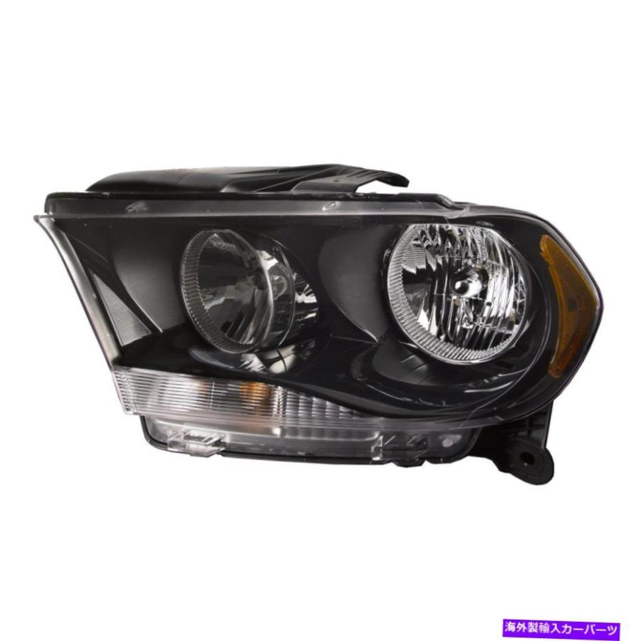 USヘッドライト フィット11-13 Dodge Durangoヘッドライトブラック左ドライバー側ヘッドランプハロゲン Fits 11-13  Dodge Durango Headlight Black Le 通販 LINEポイント最大0.5%GET LINEショッピング