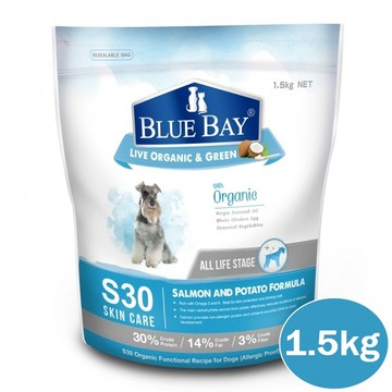 聯萌✨【免運🔥】BLUEBAY倍力S30極緻全護犬糧-鮭魚+甜薯1.5kg/3kg 台灣製國民 寵糧 飼料