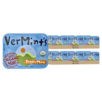 VERMINTS 美國有機薄荷糖 原味  40g  12盒