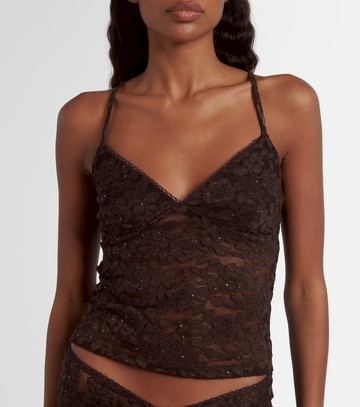 Bananhot Daisy floral lace top