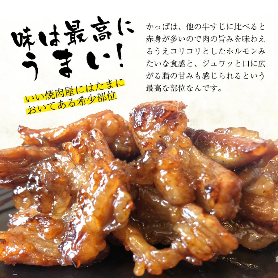 牛肉 肉 和牛 赤身肉 手切りカッパ（たれ漬け）鹿児島県産黒毛和牛 200g 希少部位特集