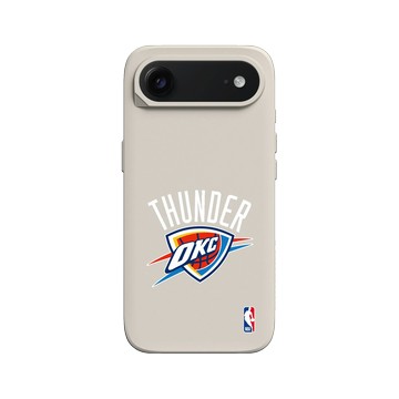 iPhone Air SolidX 貝殼灰 - NBA - Logo-奧克拉荷馬市雷霆 Oklahoma City Thunder - Light