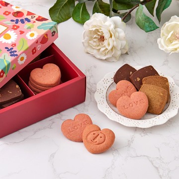 (3/5出貨)【喜憨兒】情人節限定 I 甜蜜時光餅乾禮盒 I 16片裝