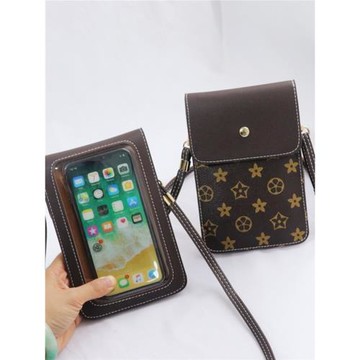 鏈條迷你小包包女2025新款可觸屏大屏手機包百搭單肩斜挎包零錢袋