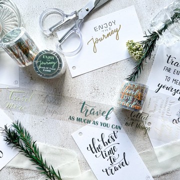 籤言。森旅 PET膠帶 -4cm*5M