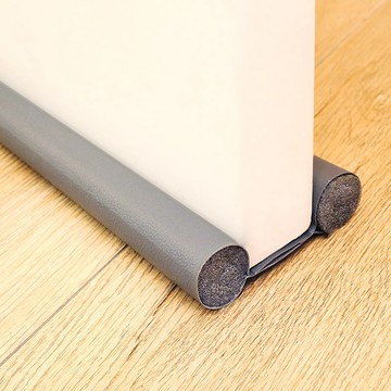 WE CHAMP 皮革門底門縫密封條-單入 長95cm 門縫條 門擋 門底密封條