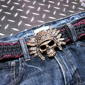 STRING MAN傘繩士-【客製化】傘繩腰帶-酋長