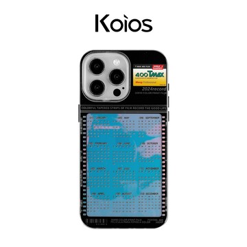 【Koios】iPhone｜膠片年曆鐳射變色手機殼 15 14 13 Pro Max 保護殼 防摔殼 保護套 防撞殼