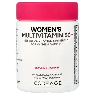 Codeage, 50 歲以上女性多維生素，90 粒素食膠囊