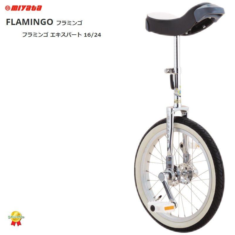 ミヤタ 一輪車 フラミンゴ 16インチ 中古 - スポーツ